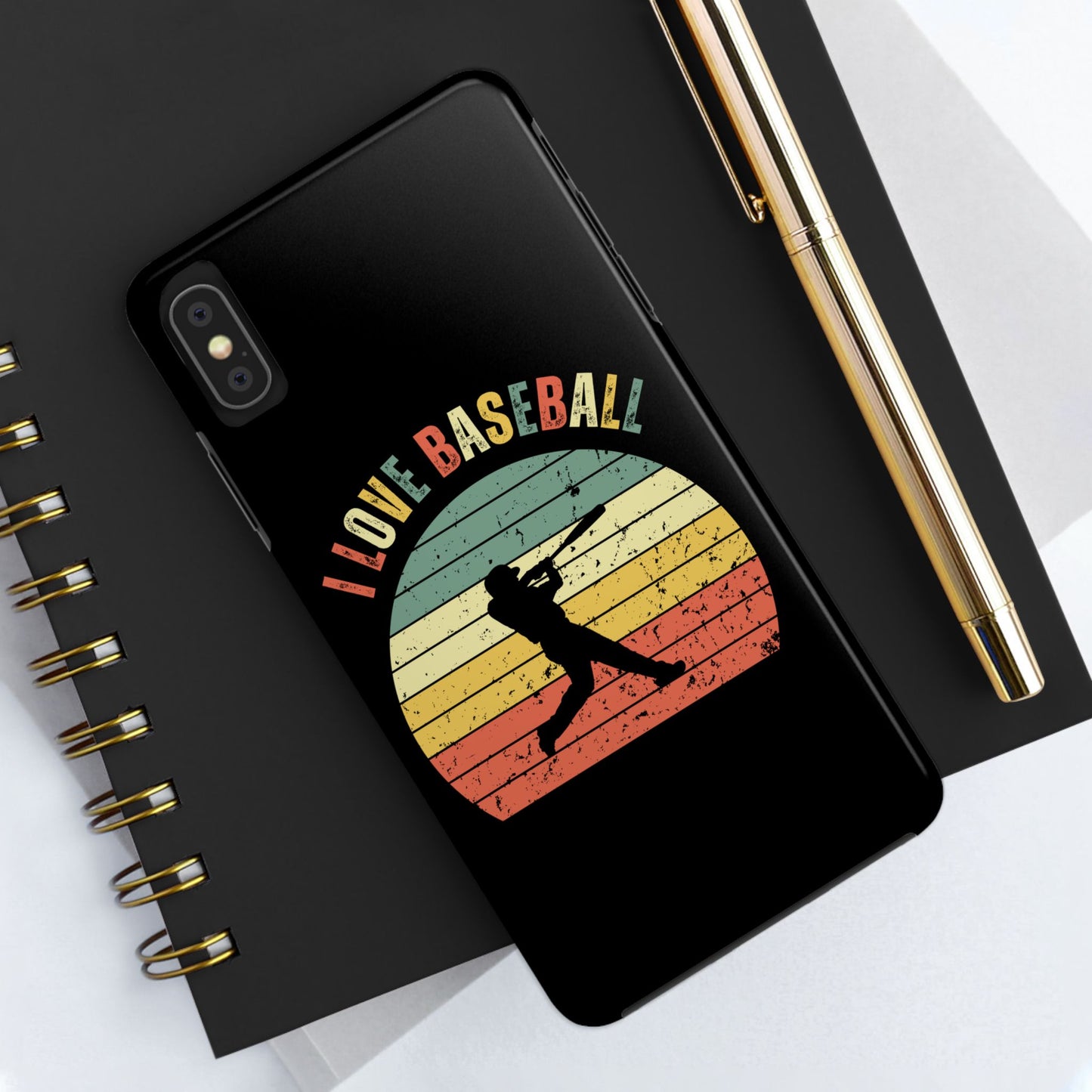 I Love Baseball - Phone Case