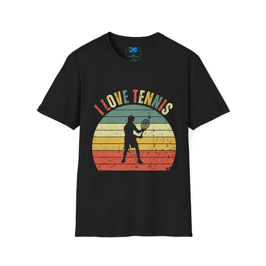 I Love Tennis Mens - T-Shirt