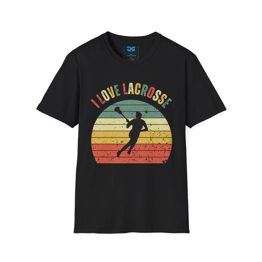I Love Lacrosse Womens - T-Shirt