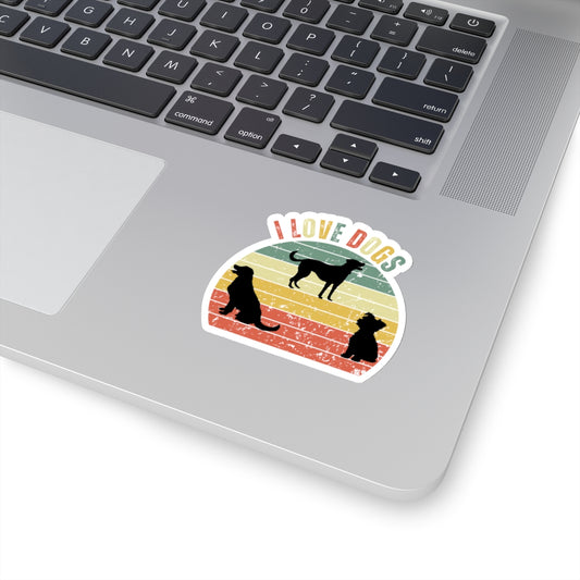 I Love Dogs - Sticker