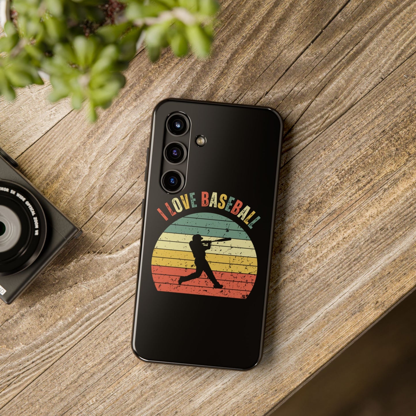 I Love Baseball - Phone Case
