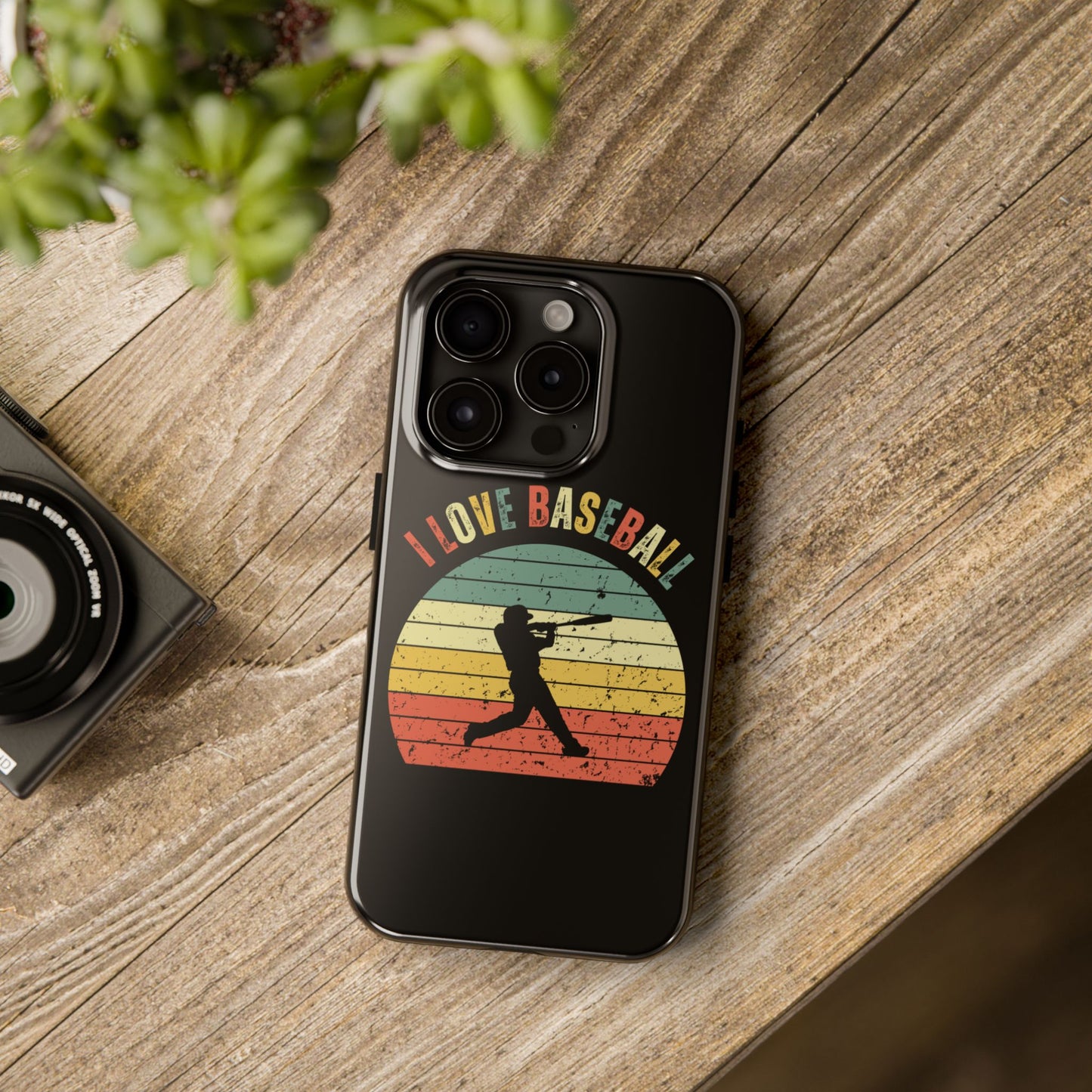 I Love Baseball - Phone Case