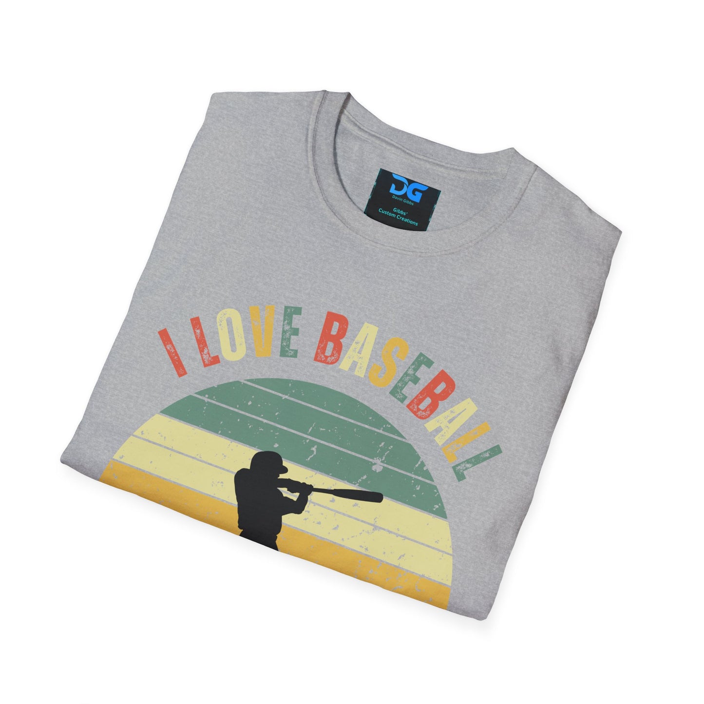 I Love Baseball - T-Shirt