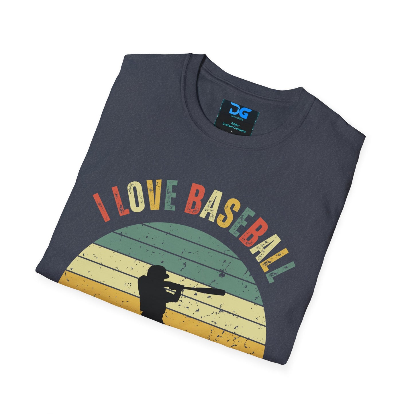 I Love Baseball - T-Shirt