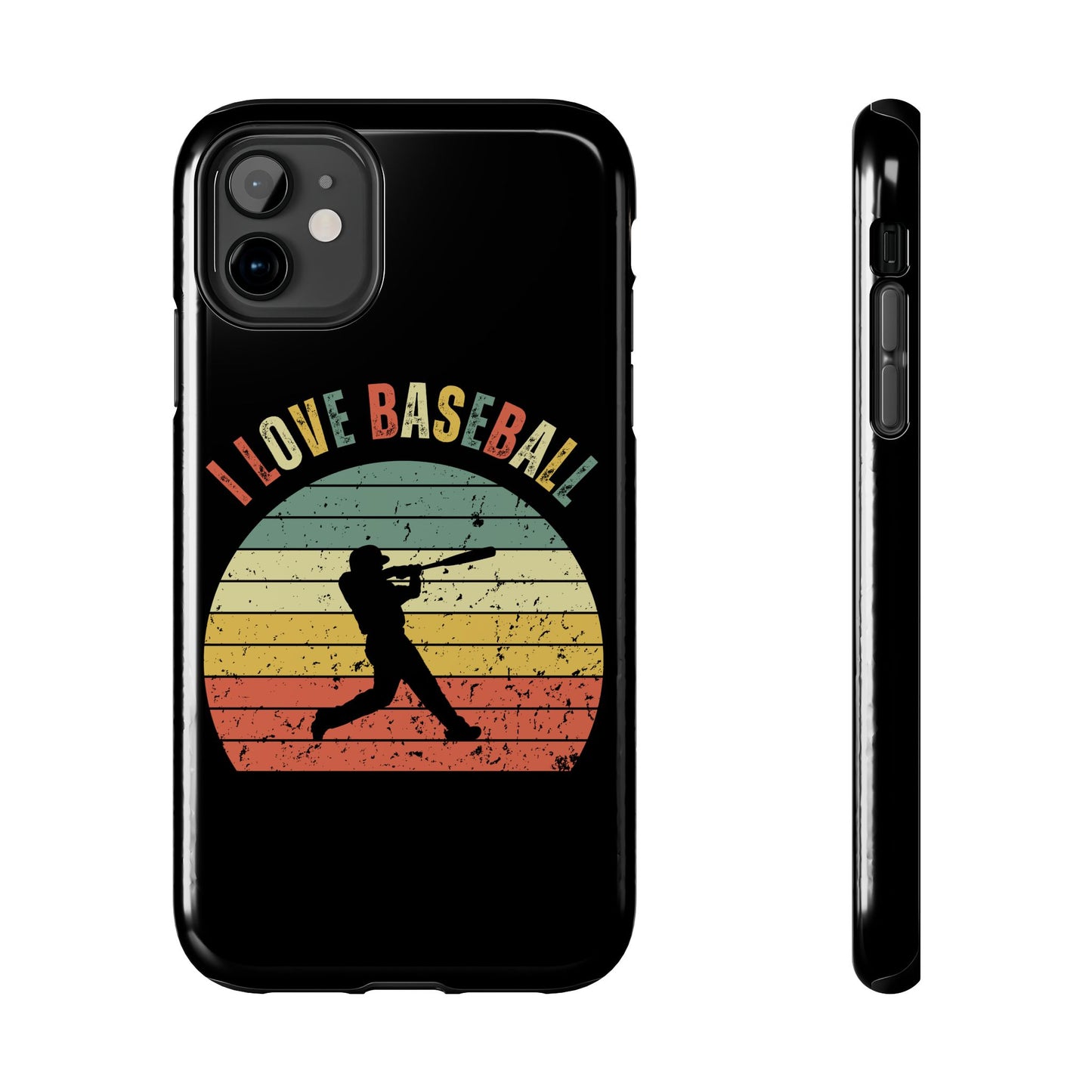 I Love Baseball - Phone Case