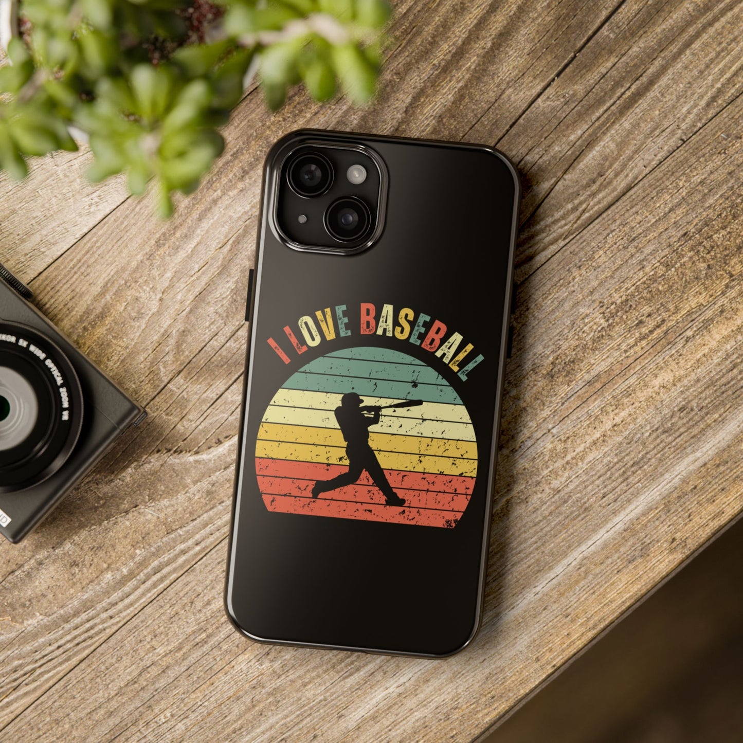 I Love Baseball - Phone Case