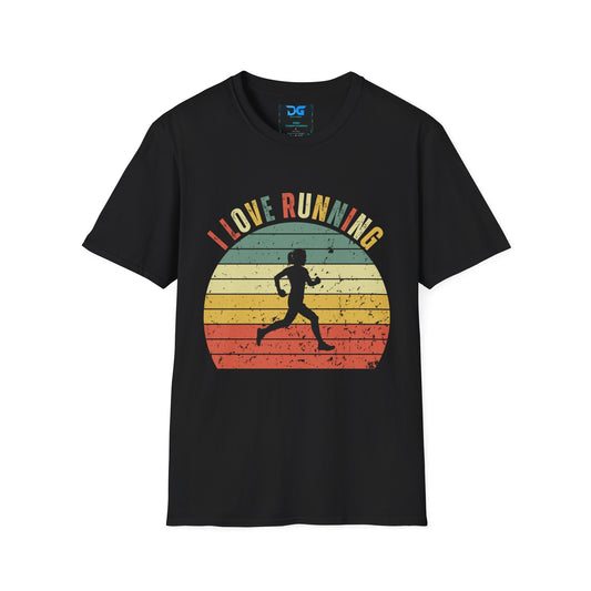 I Love Running Womens - T-Shirt