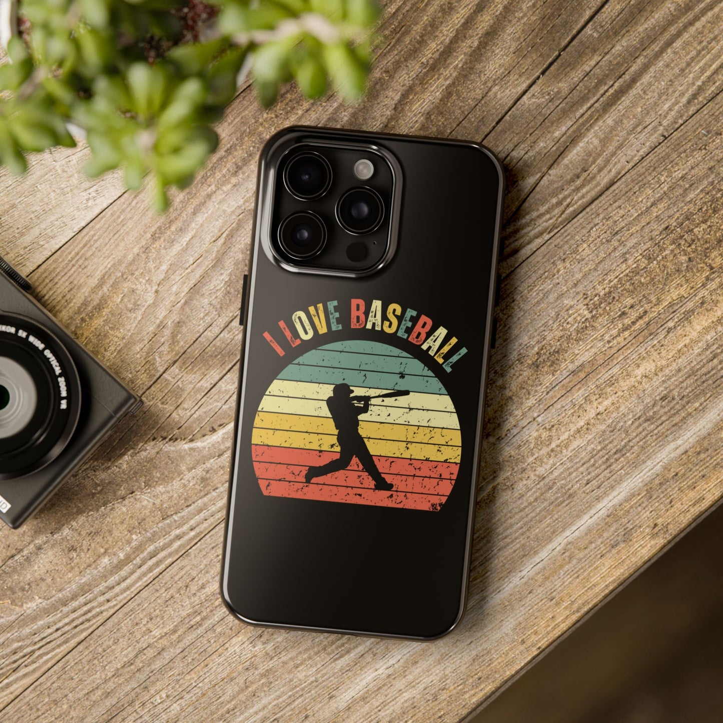 I Love Baseball - Phone Case