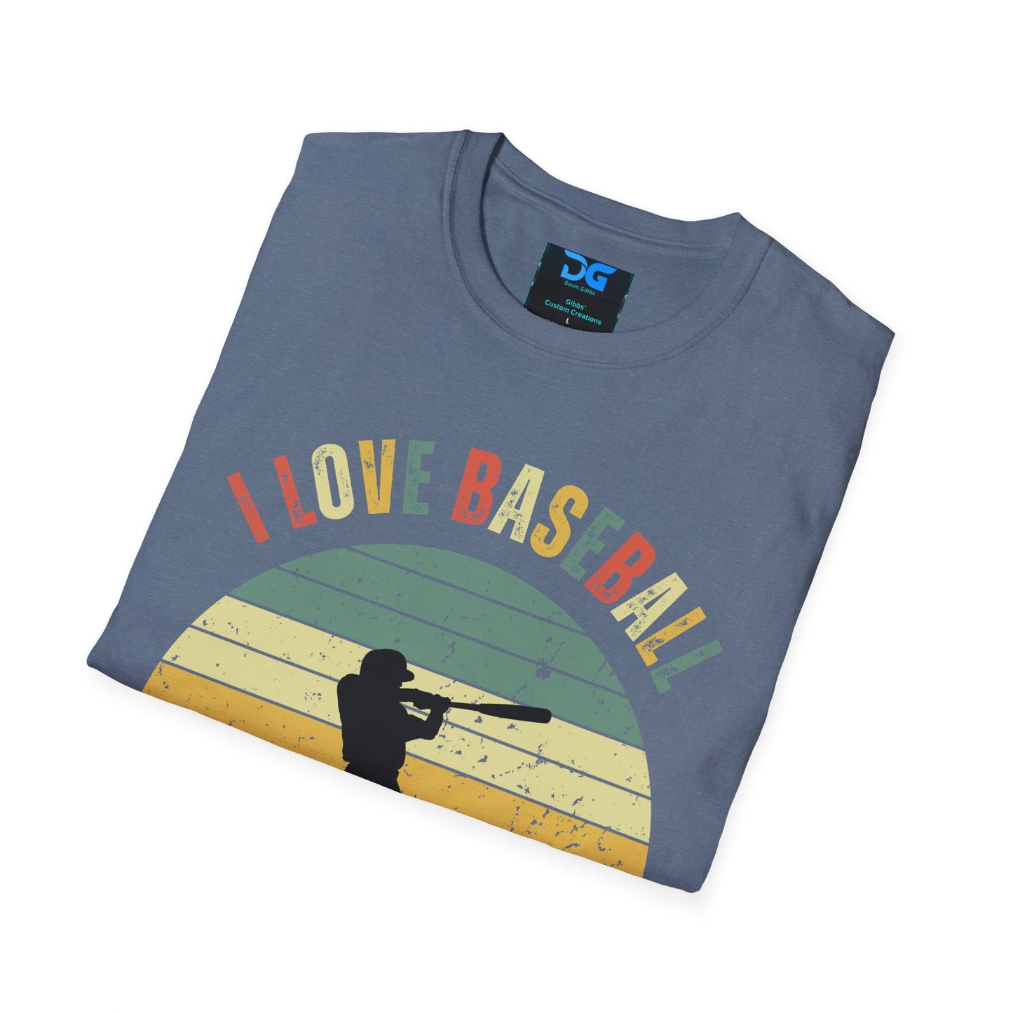 I Love Baseball - T-Shirt