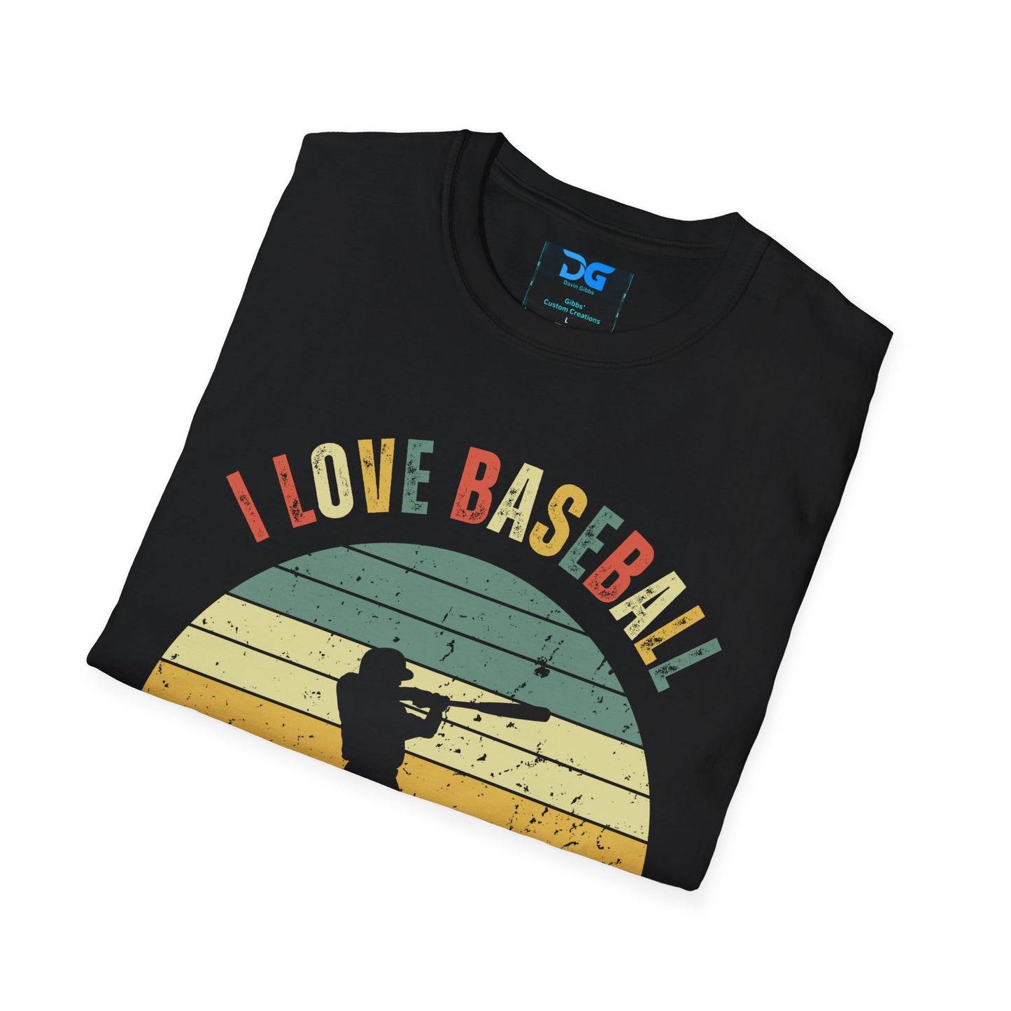 I Love Baseball - T-Shirt