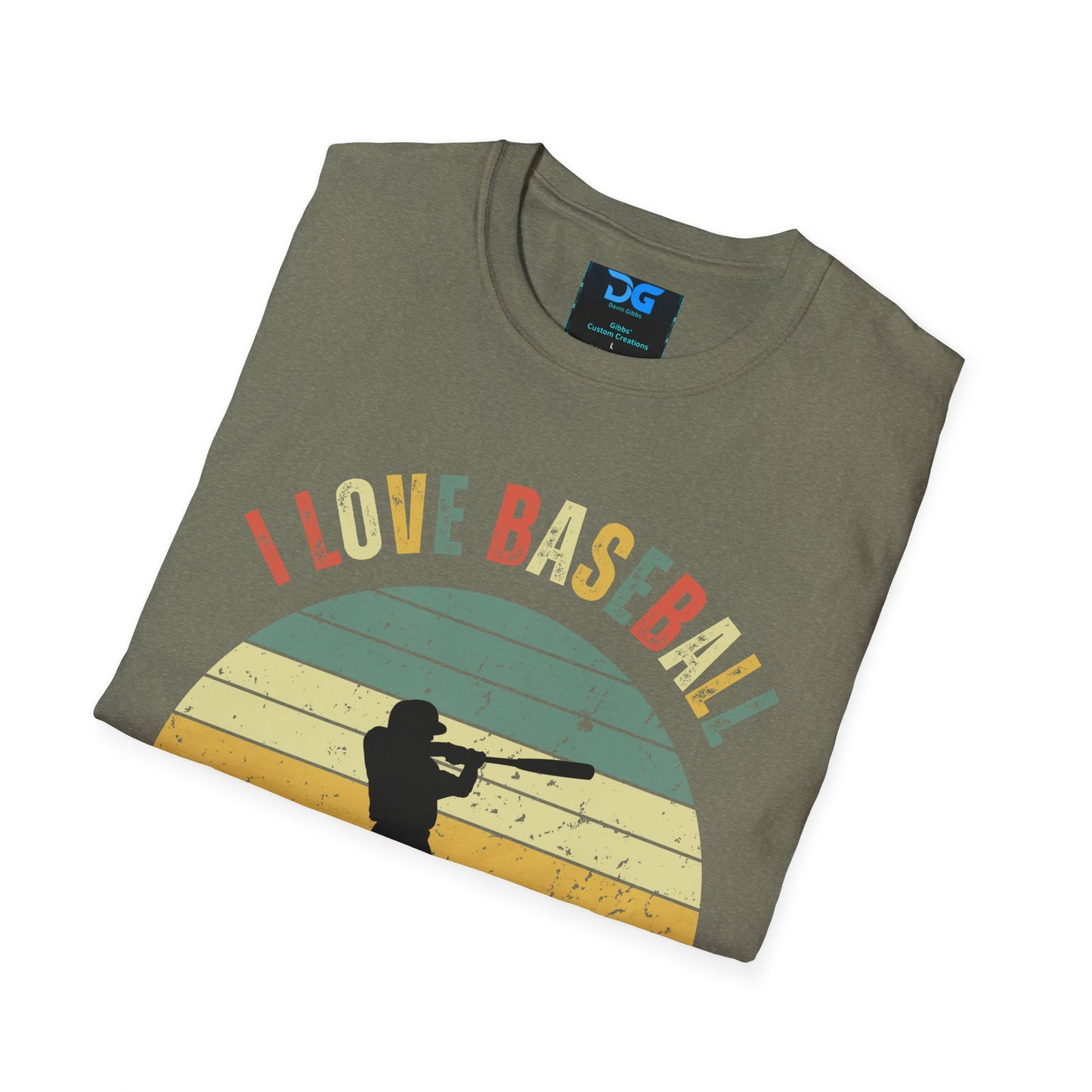 I Love Baseball - T-Shirt