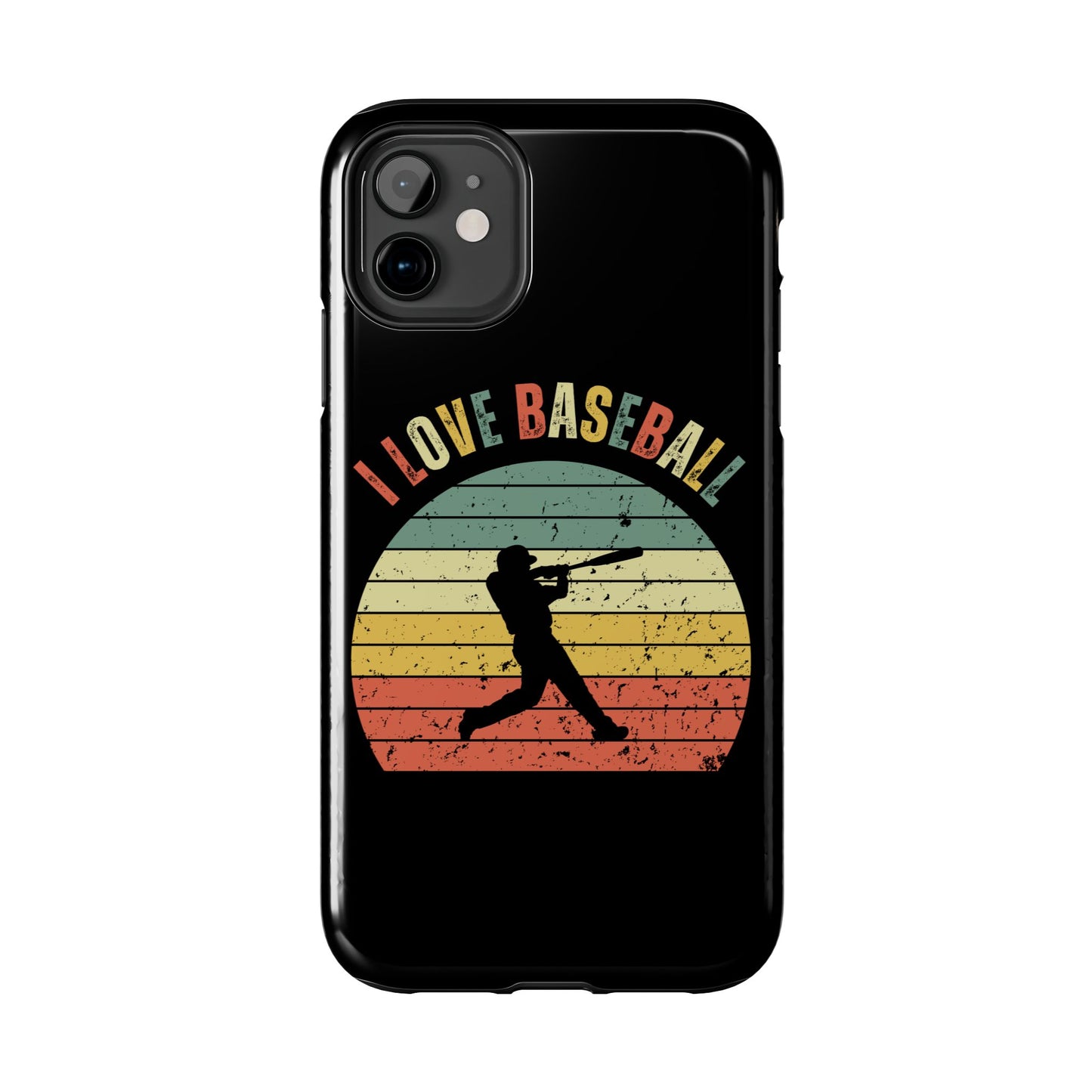 I Love Baseball - Phone Case