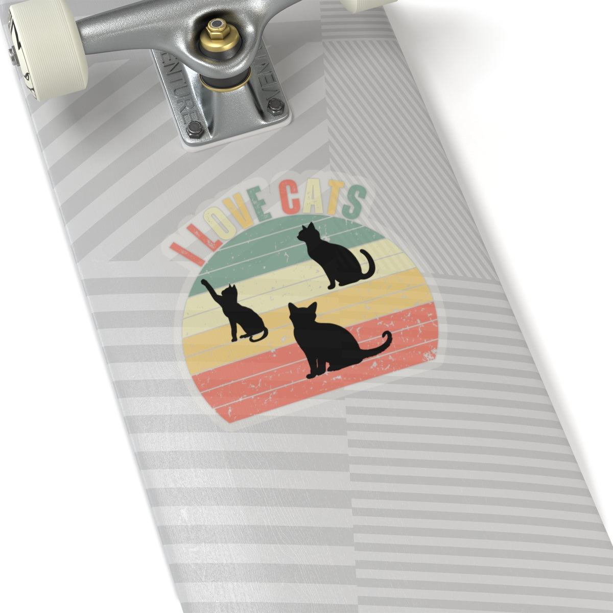 I Love Cats - Sticker