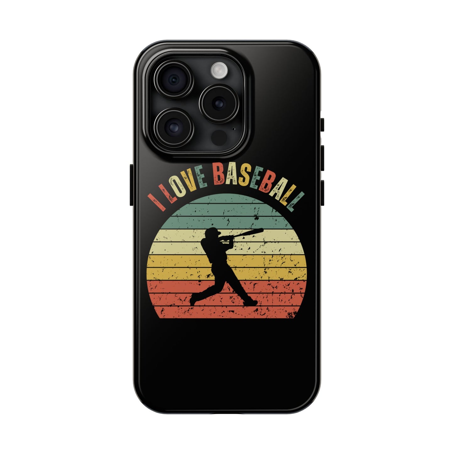 I Love Baseball - Phone Case