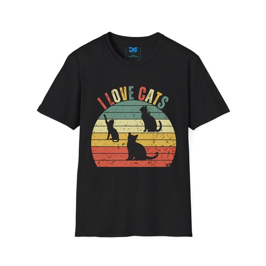 I Love Cats - T-Shirt
