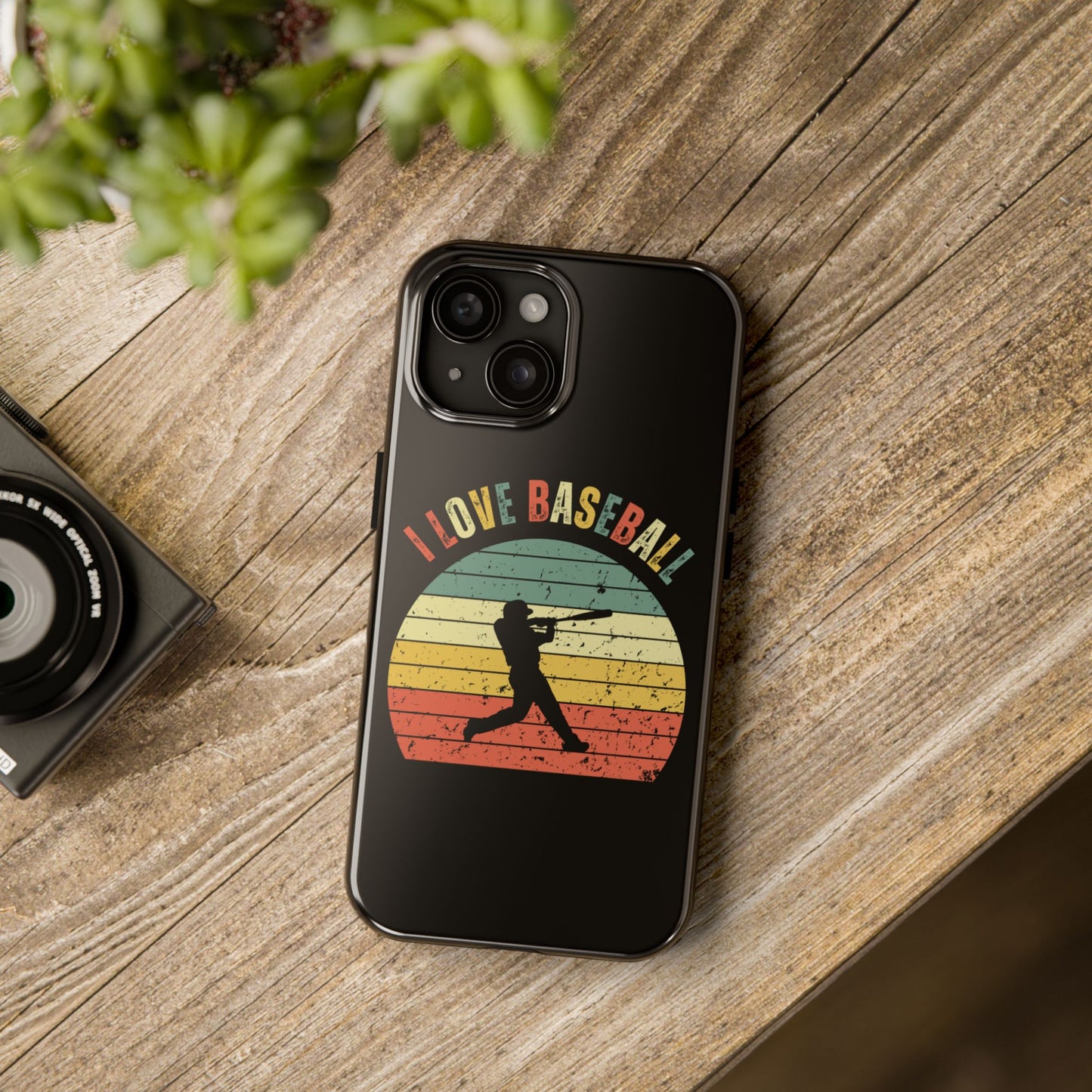 I Love Baseball - Phone Case
