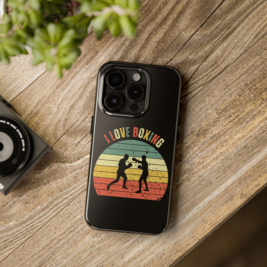 I Love Boxing - Phone Case