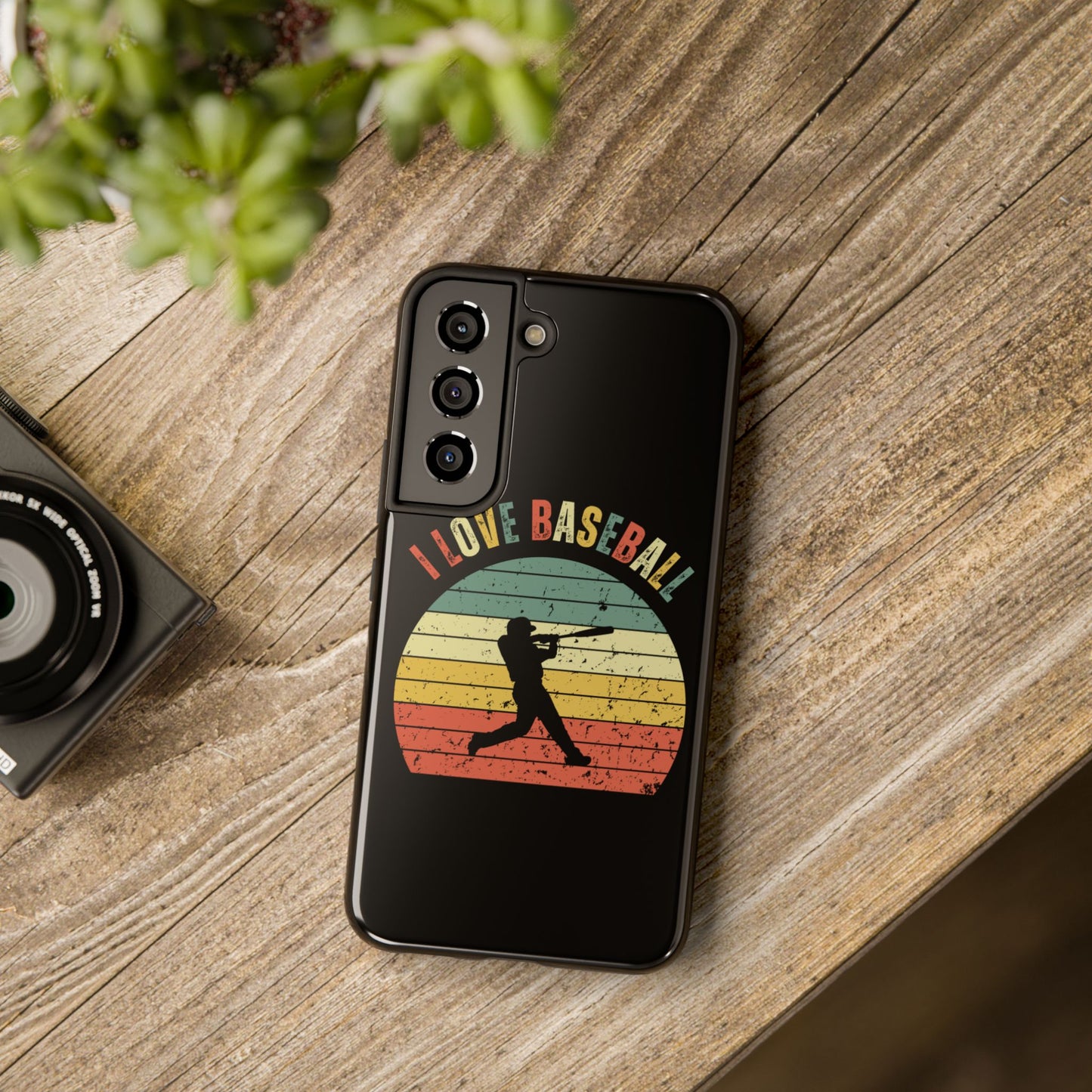 I Love Baseball - Phone Case