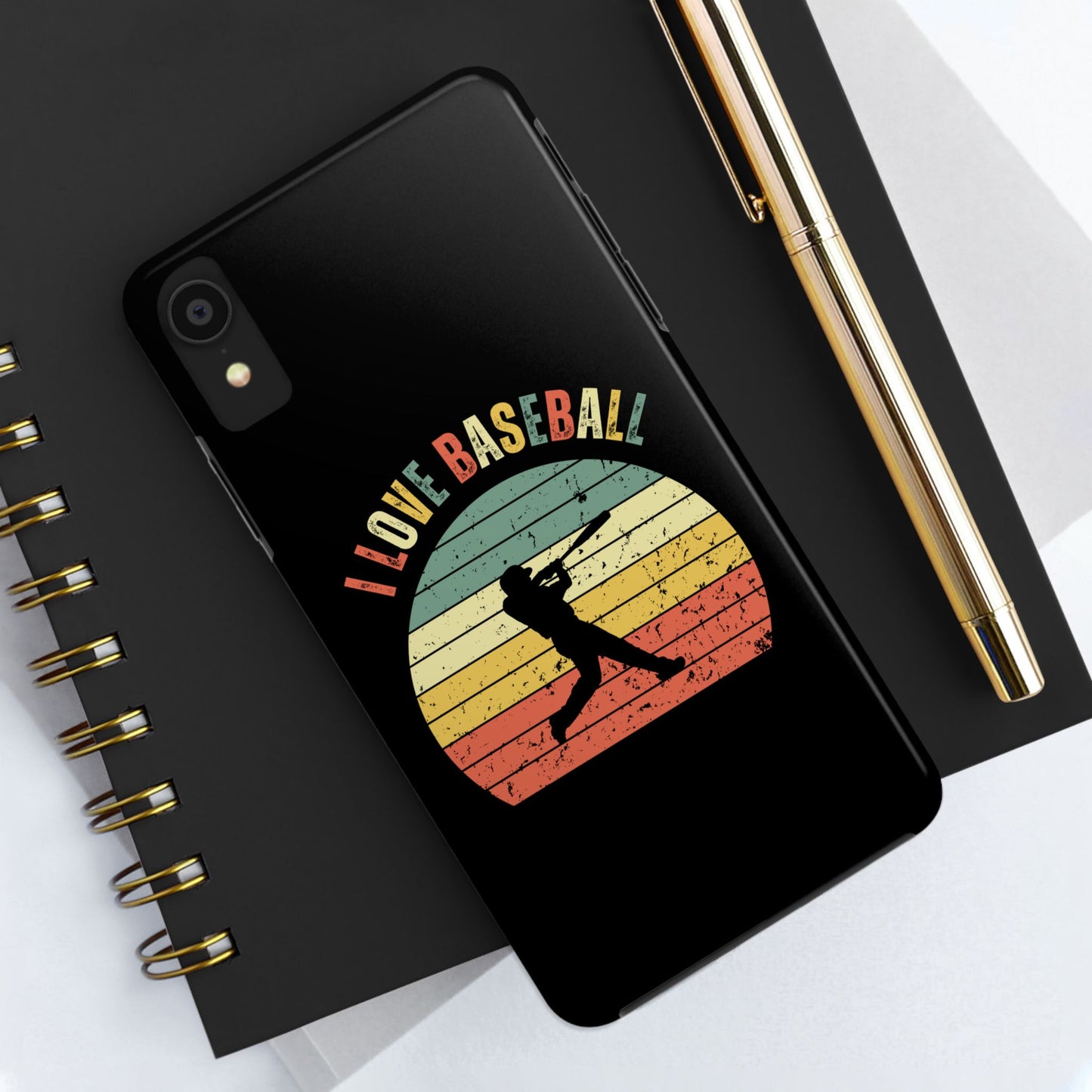 I Love Baseball - Phone Case