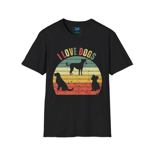 I Love Dogs - T-Shirt