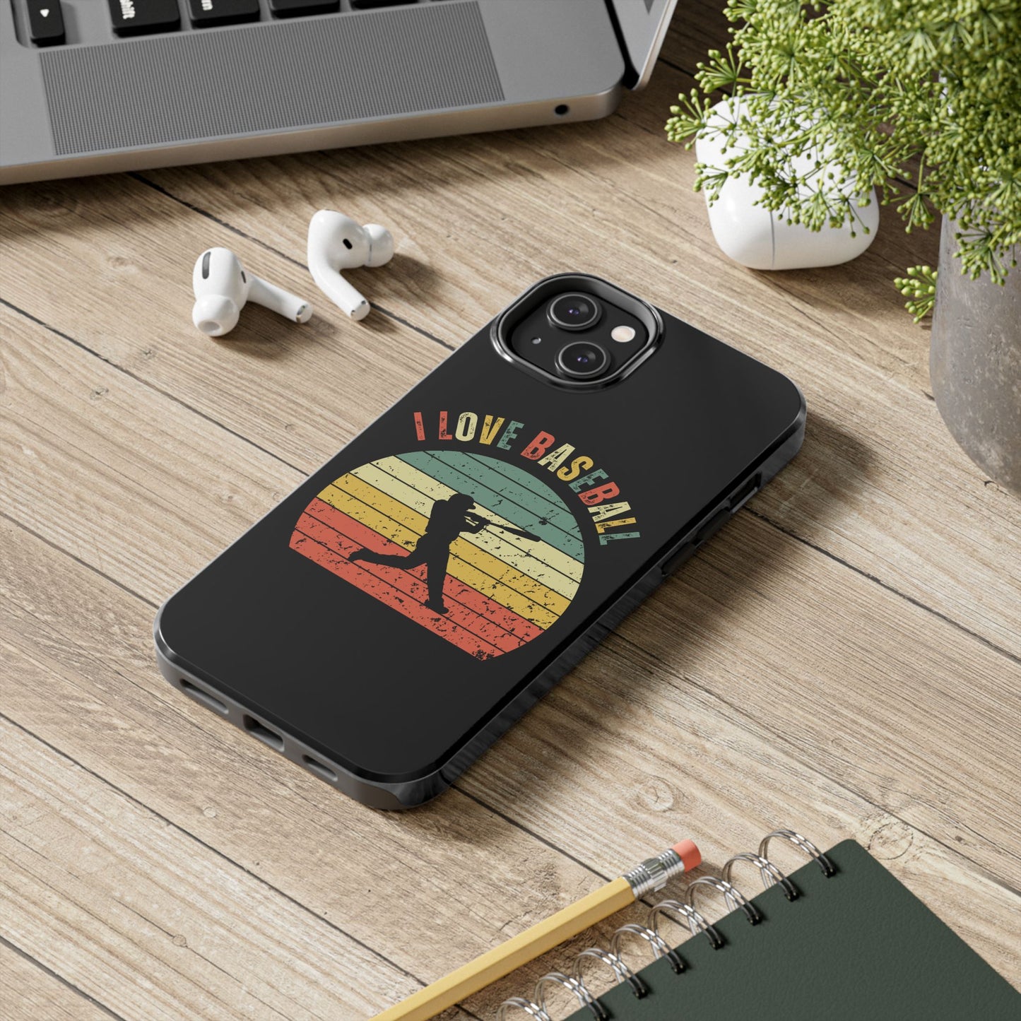 I Love Baseball - Phone Case