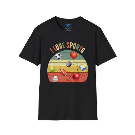 I Love Sports - T-Shirt