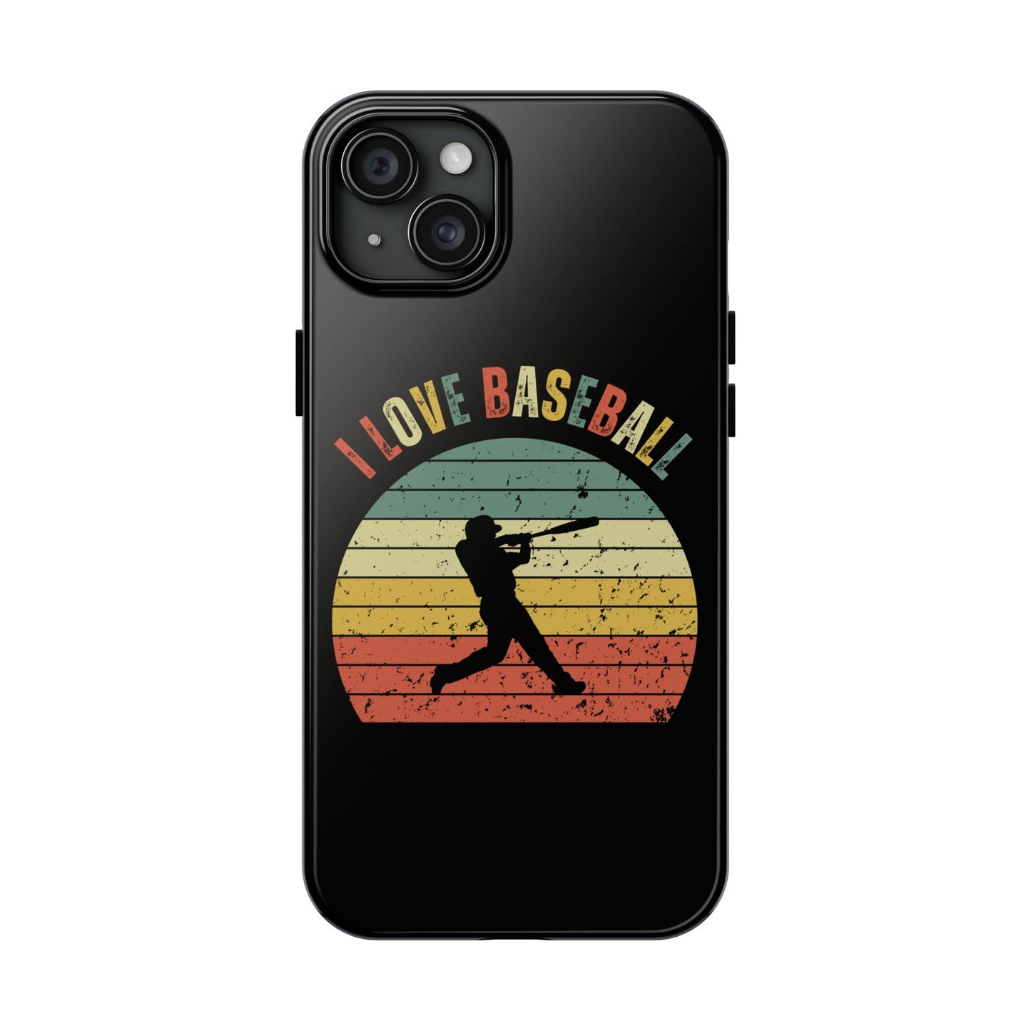I Love Baseball - Phone Case