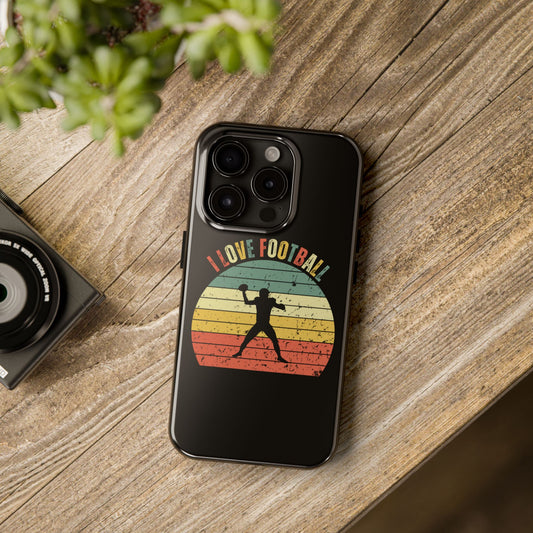 I Love Football - Phone Case