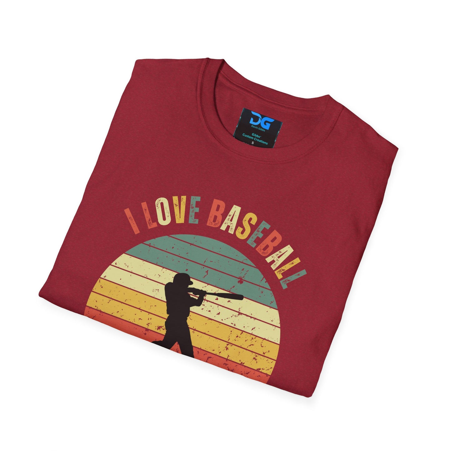 I Love Baseball - T-Shirt