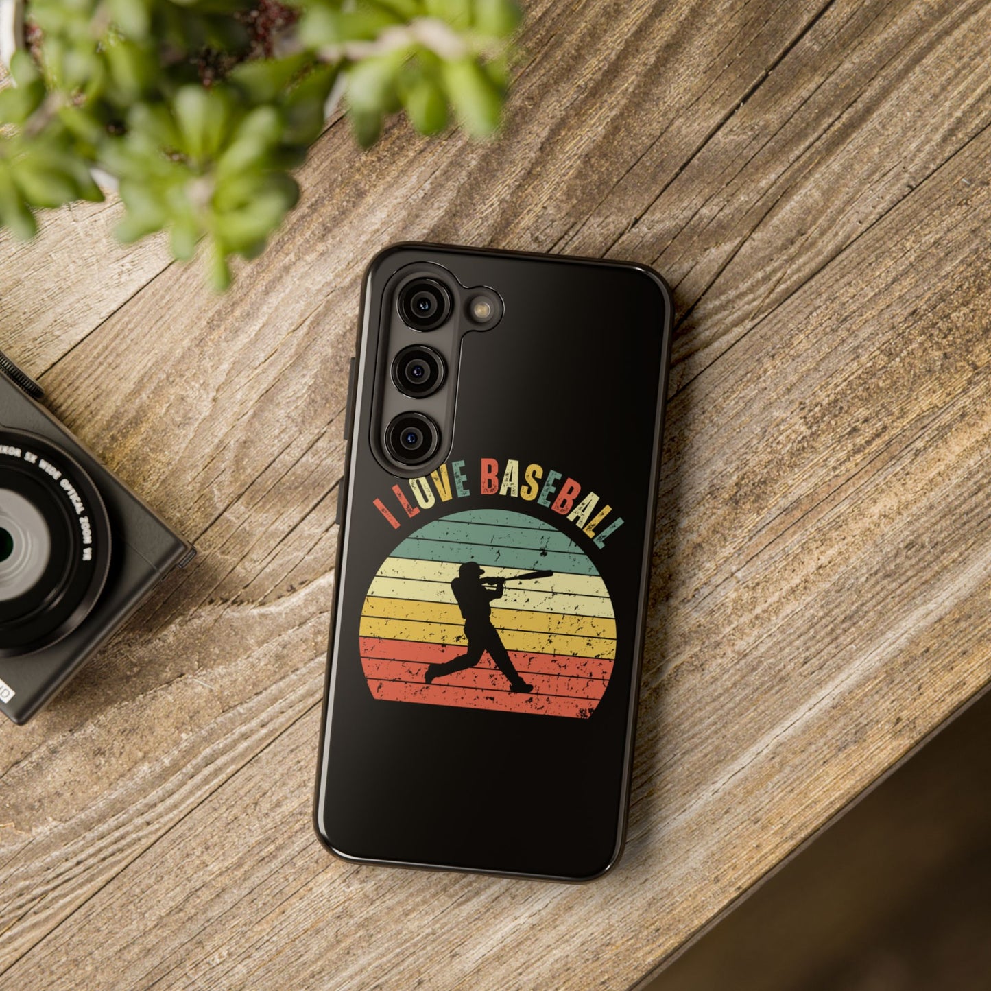 I Love Baseball - Phone Case