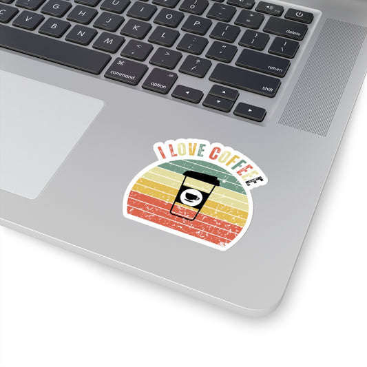 I Love Coffee - Sticker