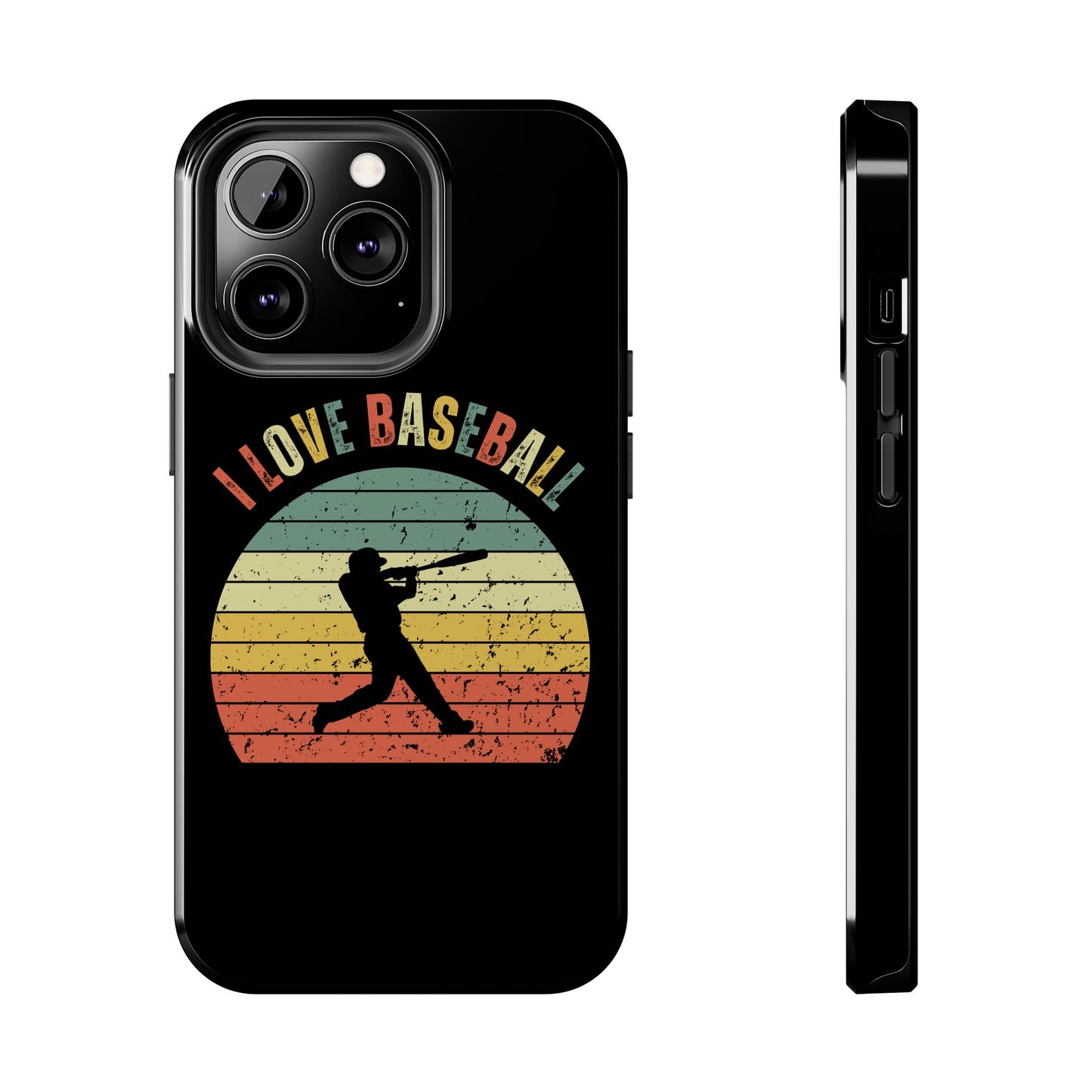 I Love Baseball - Phone Case