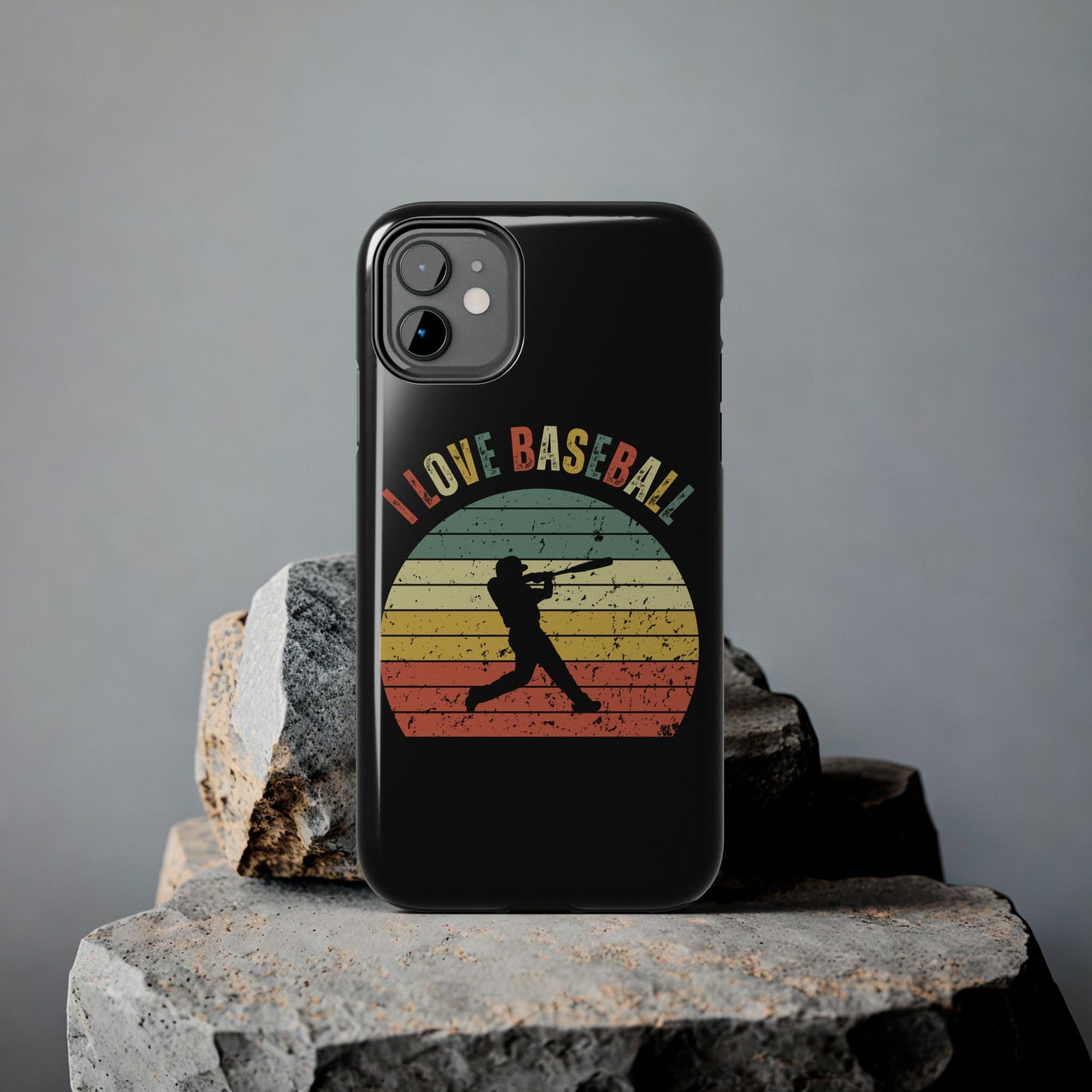 I Love Baseball - Phone Case