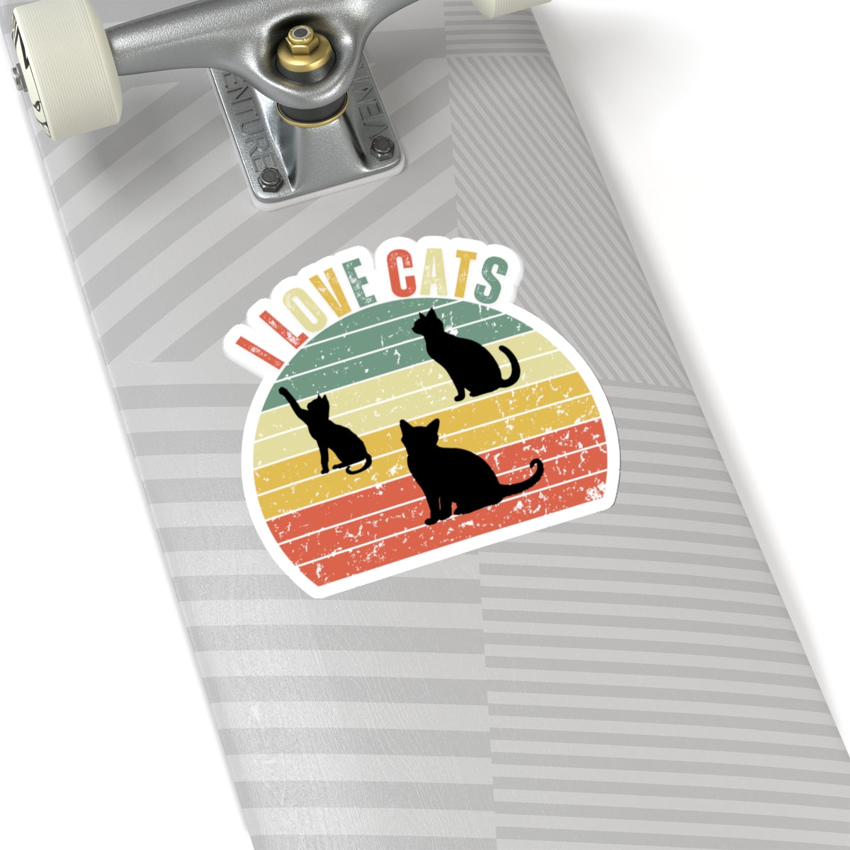 I Love Cats - Sticker