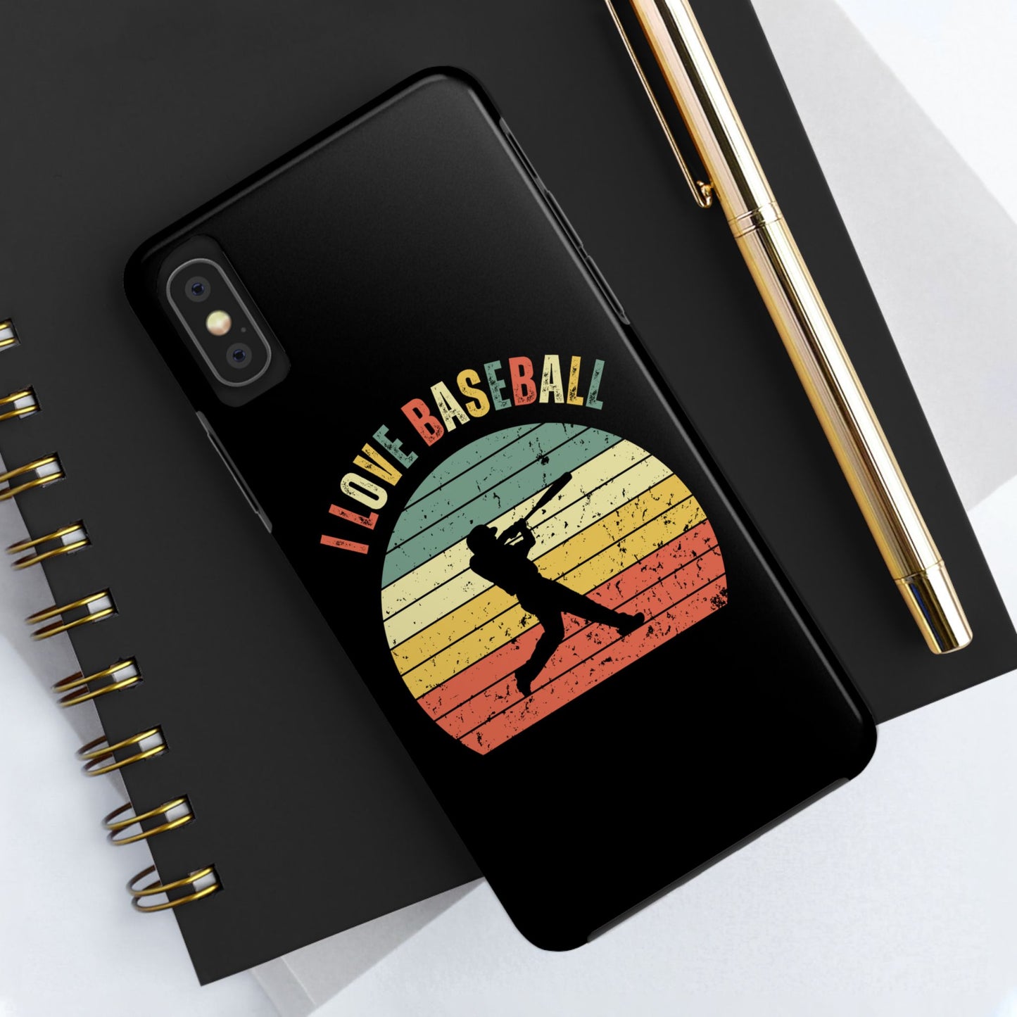 I Love Baseball - Phone Case
