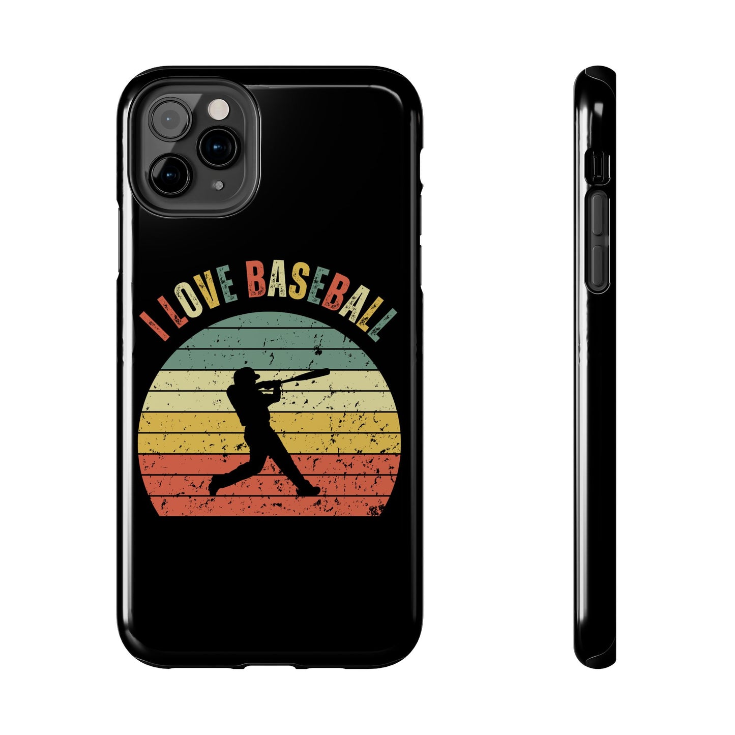 I Love Baseball - Phone Case