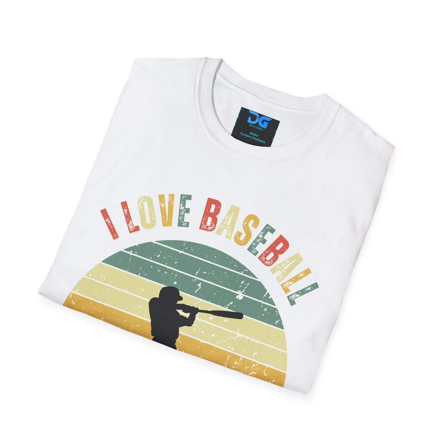 I Love Baseball - T-Shirt