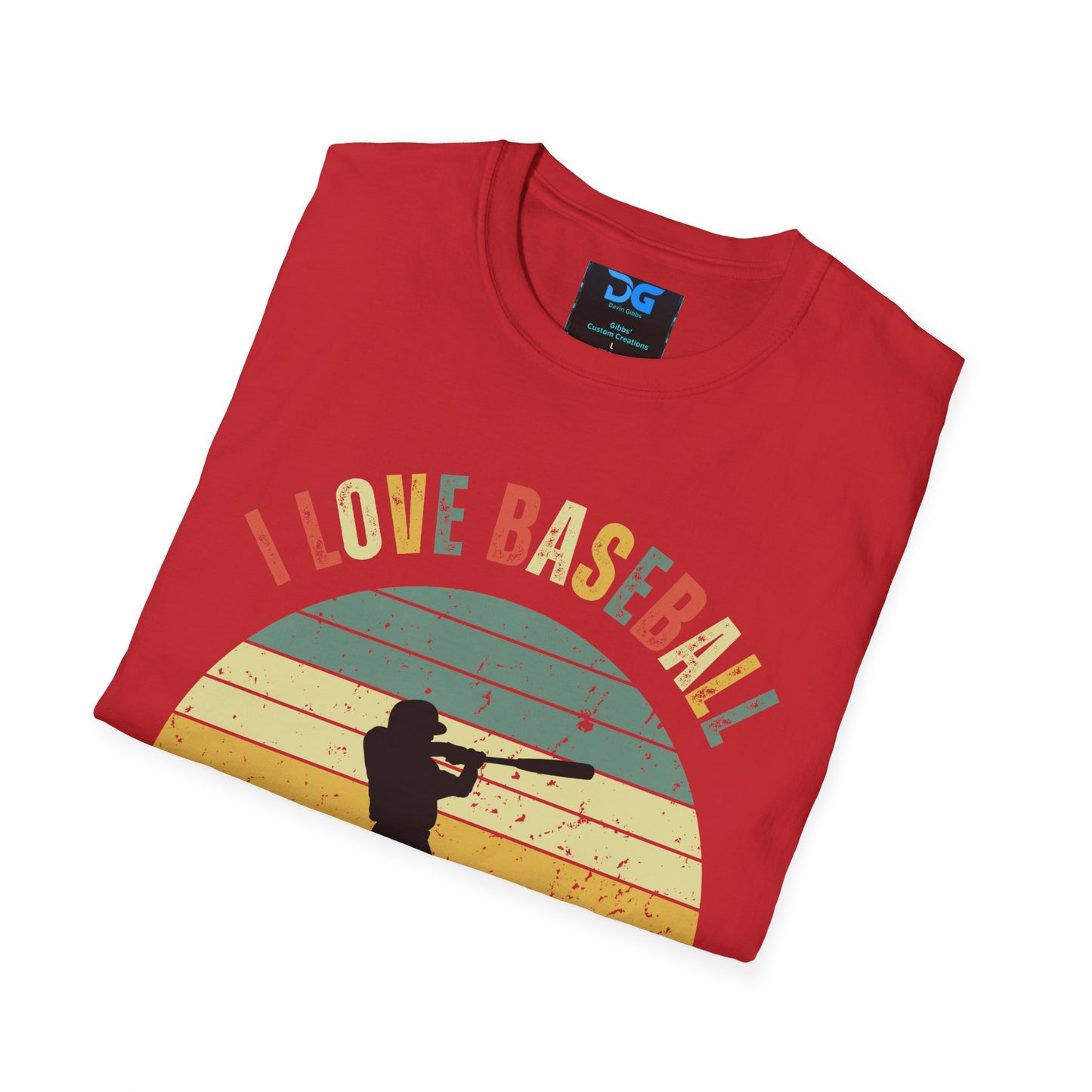I Love Baseball - T-Shirt